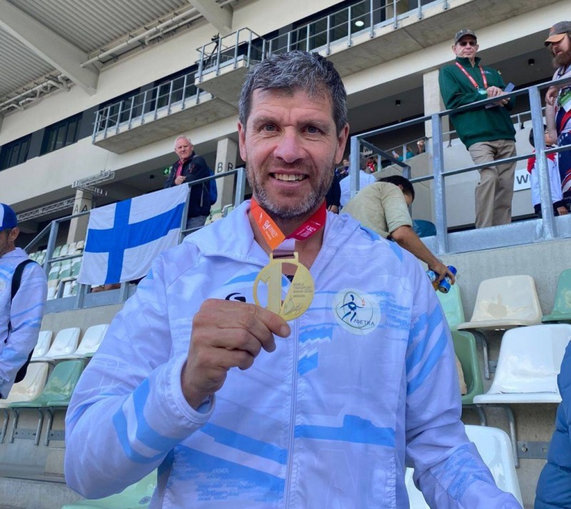 Nueva medalla de oro para Pablo Grunewald